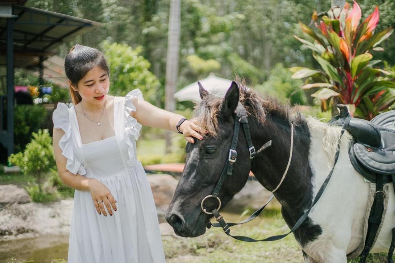 ไร่นาบัวหลวง คาเฟ่ & ฟาร์มสเตย์ Raina Bualuang Cafe & Farm Stay Ban Na No Ngoại thất bức ảnh