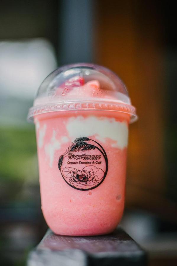 ไร่นาบัวหลวง คาเฟ่ & ฟาร์มสเตย์ Raina Bualuang Cafe & Farm Stay Ban Na No Ngoại thất bức ảnh